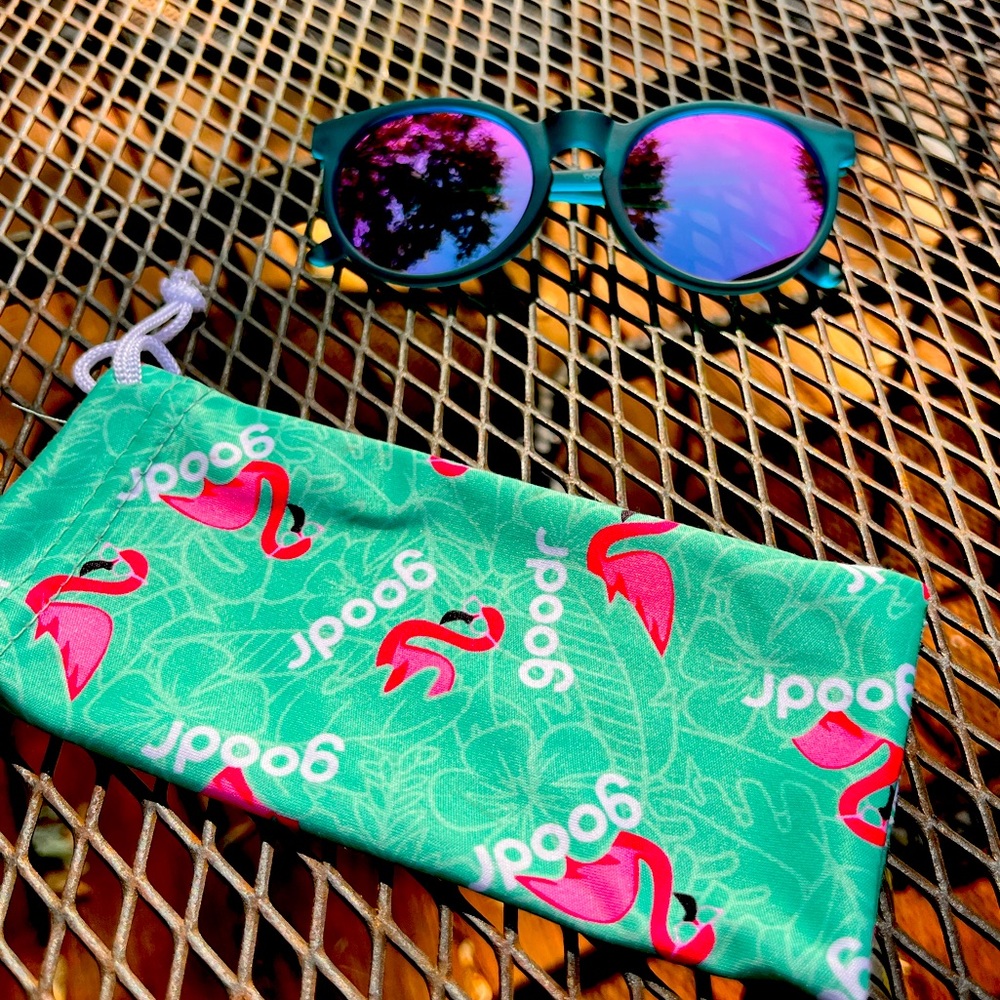 Circle goodr sunglasses “I picked these myself”